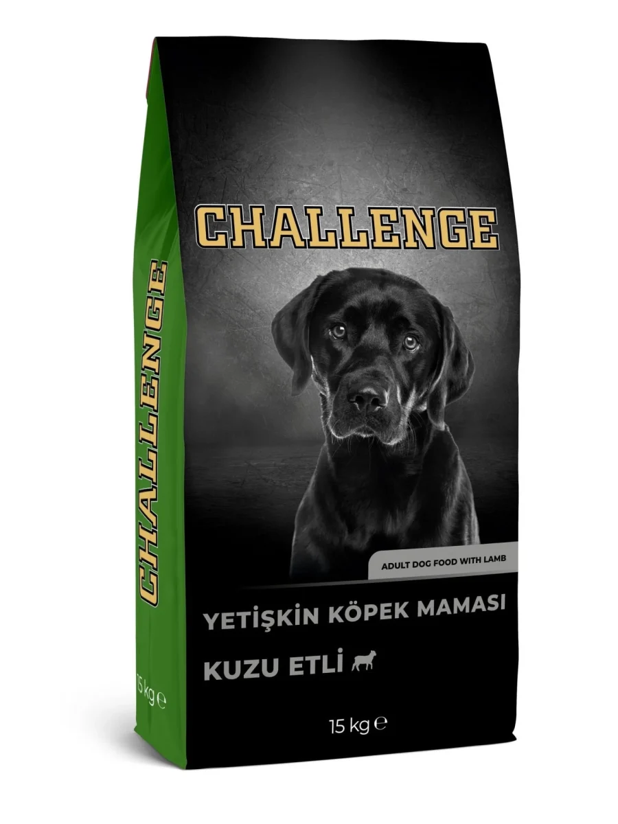 Challenge Kuzu Etli Yetişkin Köpek Maması 15 kg
