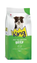 King Biftekli Yetişkin Köpek Maması 7kg