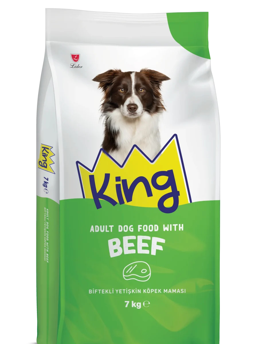 King Biftekli Yetişkin Köpek Maması 7kg