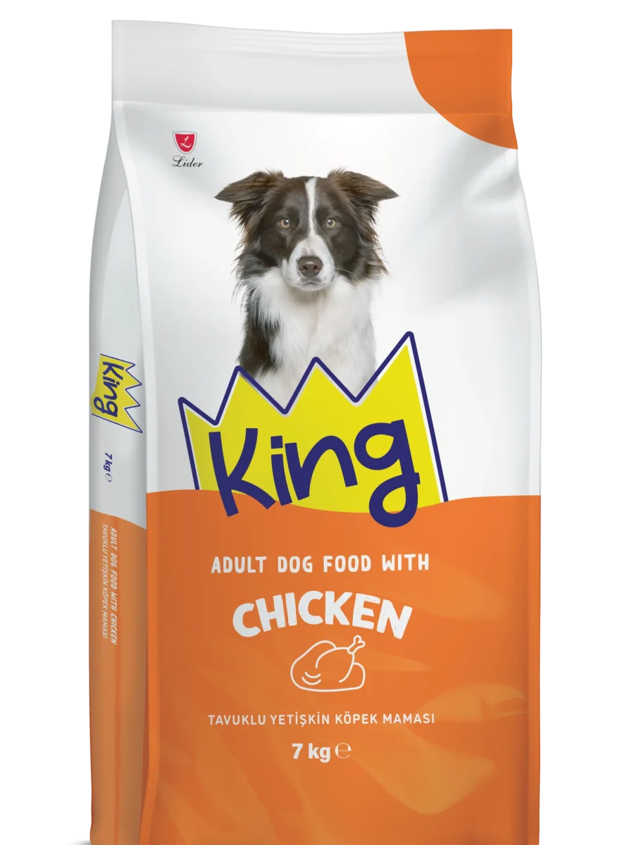 King Tavuklu Yetişkin Köpek Maması 7kg