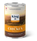 King Konserve Sos İçinde Et Parçacıklı Tavuklu Yavru Kedi Maması 400 g