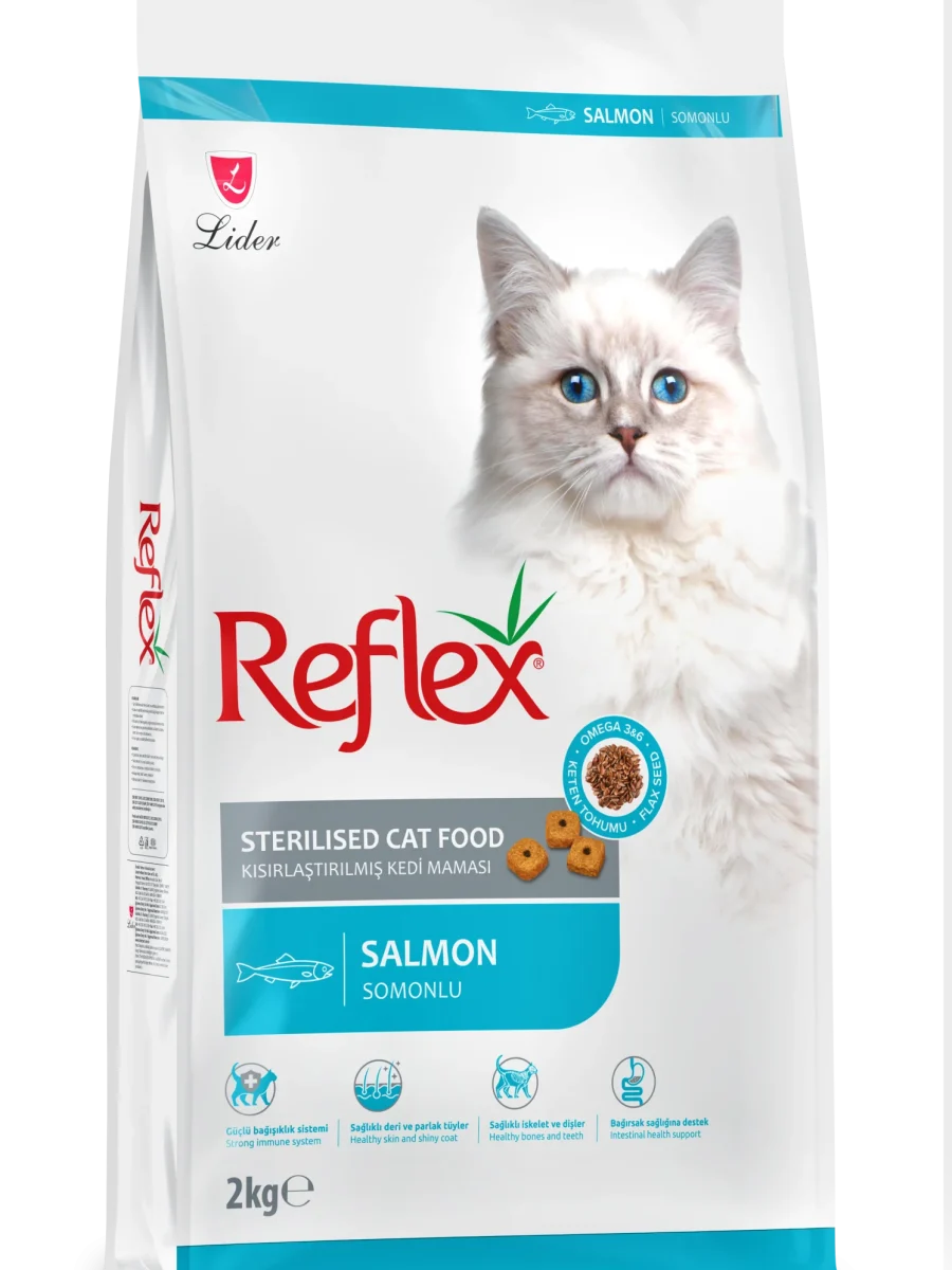 Reflex Somonlu Kısırlaştırılmış Kedi Maması 2 kg