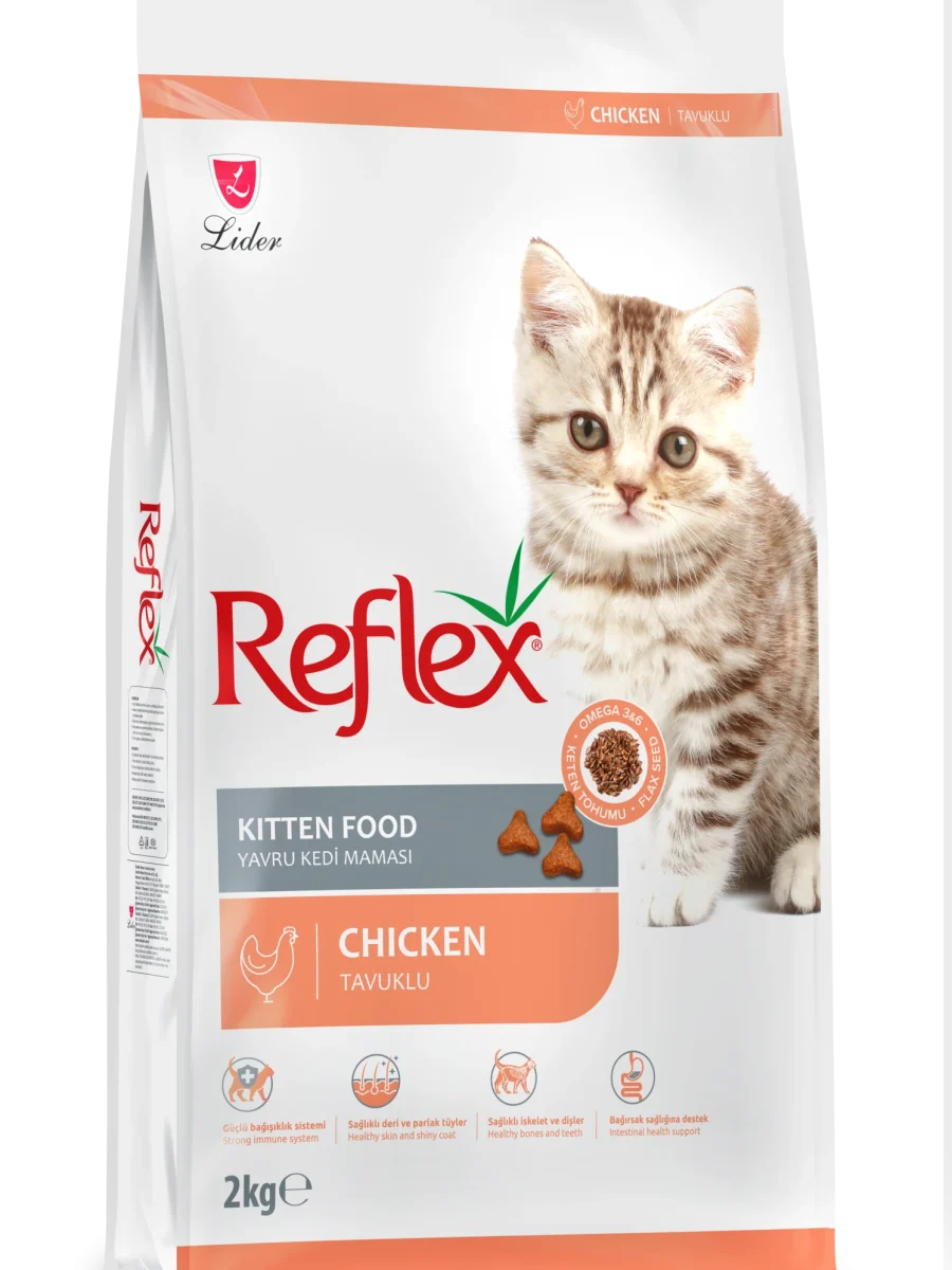 Reflex Tavuklu Yavru Kedi Maması 2 kg