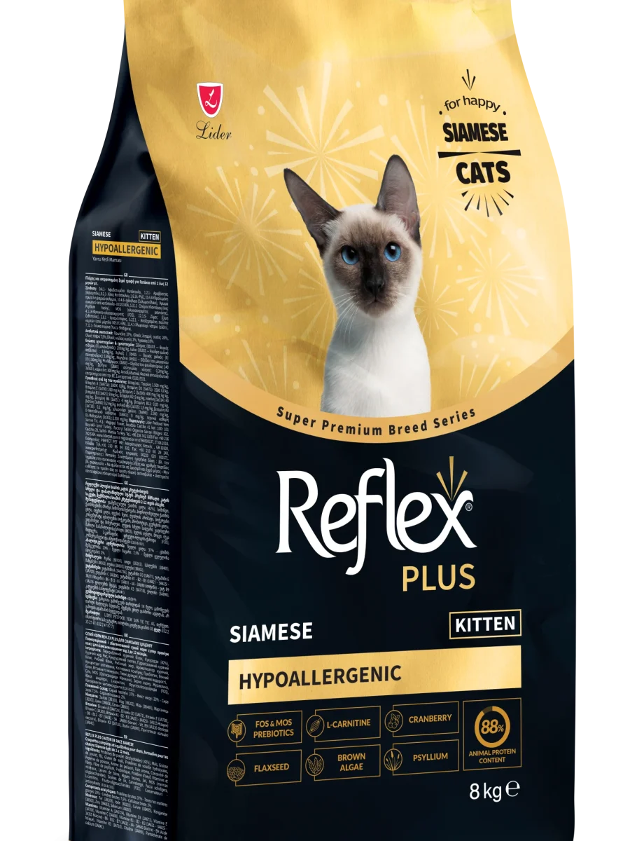 Reflex Plus Siamese Hipoalerjenik Yavru Kedi Maması 8 kg
