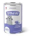 Trendline Konserve Sos İçinde Somonlu Yetişkin Kedi Maması 400g