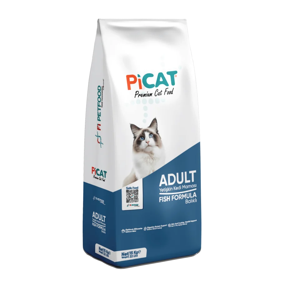 PiCat Adult Balık Etli Yetişkin Kedi Maması 15 Kg
