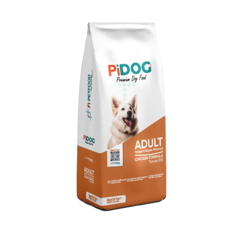 PiDog Adult Tavuk Etli Yetişkin Köpek Maması 15 Kg