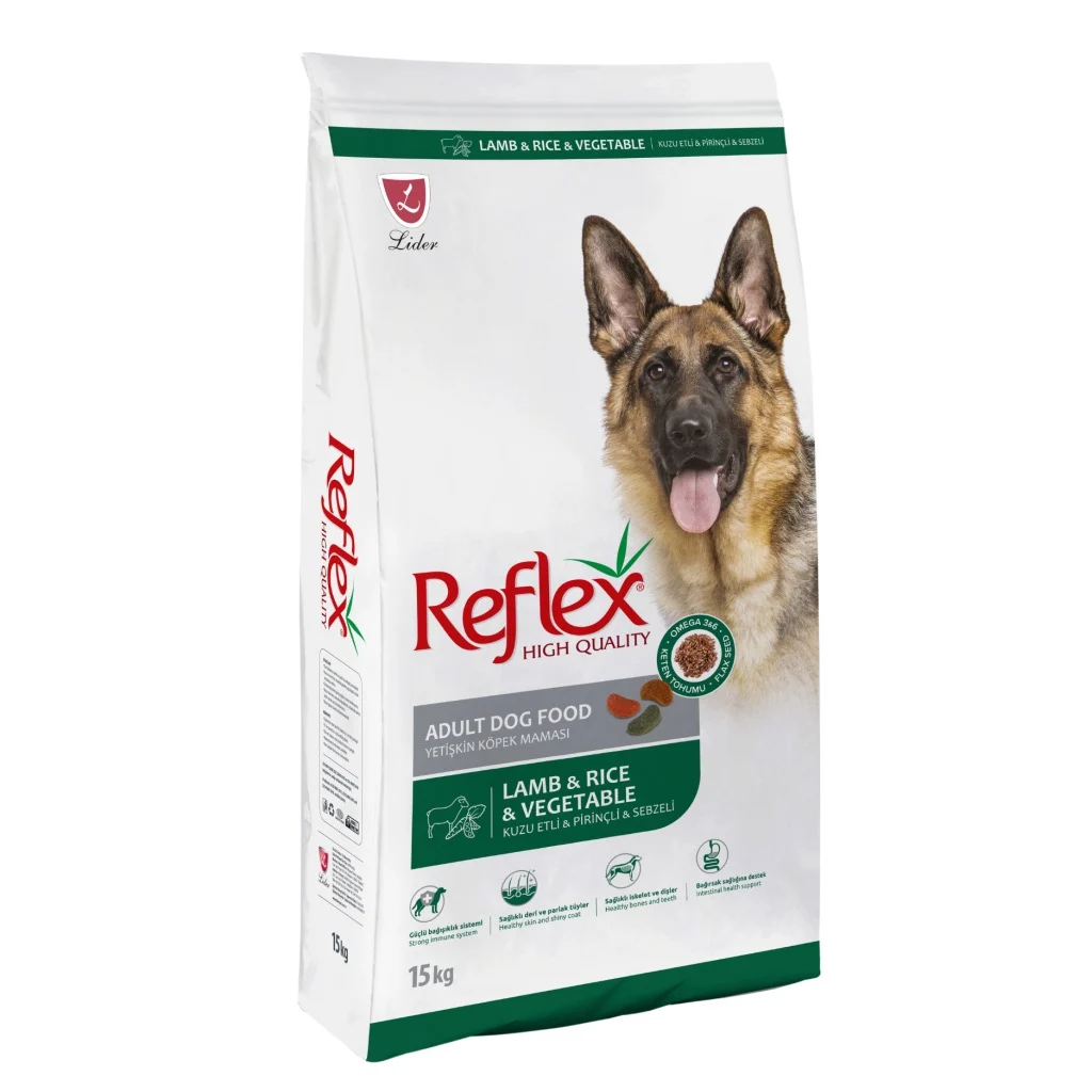 REFLEX LAMB & RICE ADULT DOG FOOD 15 KG