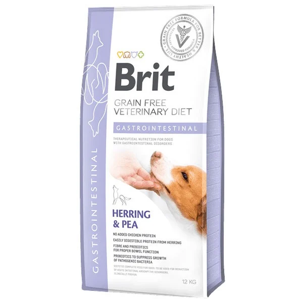 BRIT GF VETERINARY DIETS DOG GASTROINTESTINAL 12KG 8595602528127