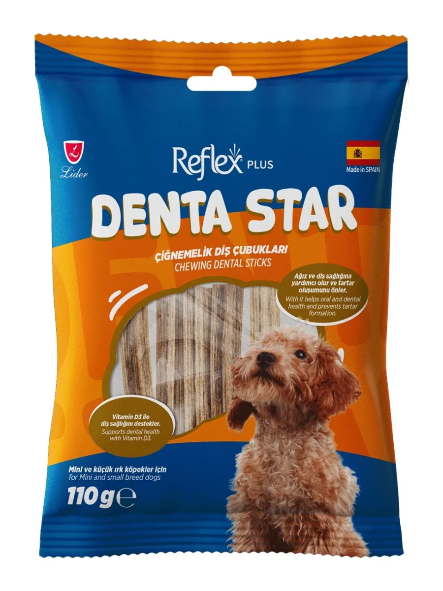 Reflex Plus Köpek Ödülü Dentastar Dental Çubuk 110 Gr