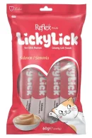 Reflex Plus Sıvı Ödül Maması Lickylick Somonlu 4x15gr