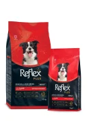 Reflex Plus Büyük Irk Kuzulu ve Pirinçli Köpek Maması 18 Kg