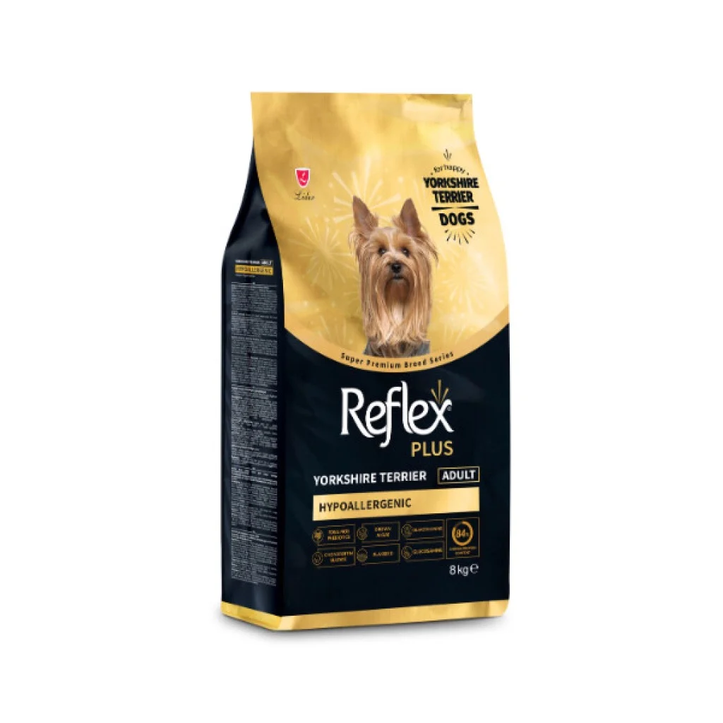 REFLEX PLUS YORKSHİRE TERRİER YETİŞKİN KÖPEK MAMASI 8 KG