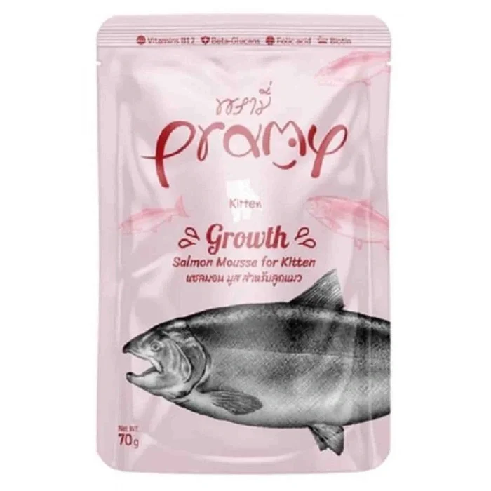 Pramy Somonlu Mousse Yavru Kedi Konservesi 70 G