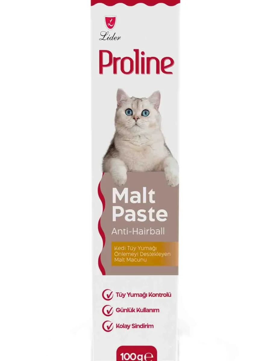 Proline Kedi Malt Macunu Tüy Yumağı Önleyici 100 GR