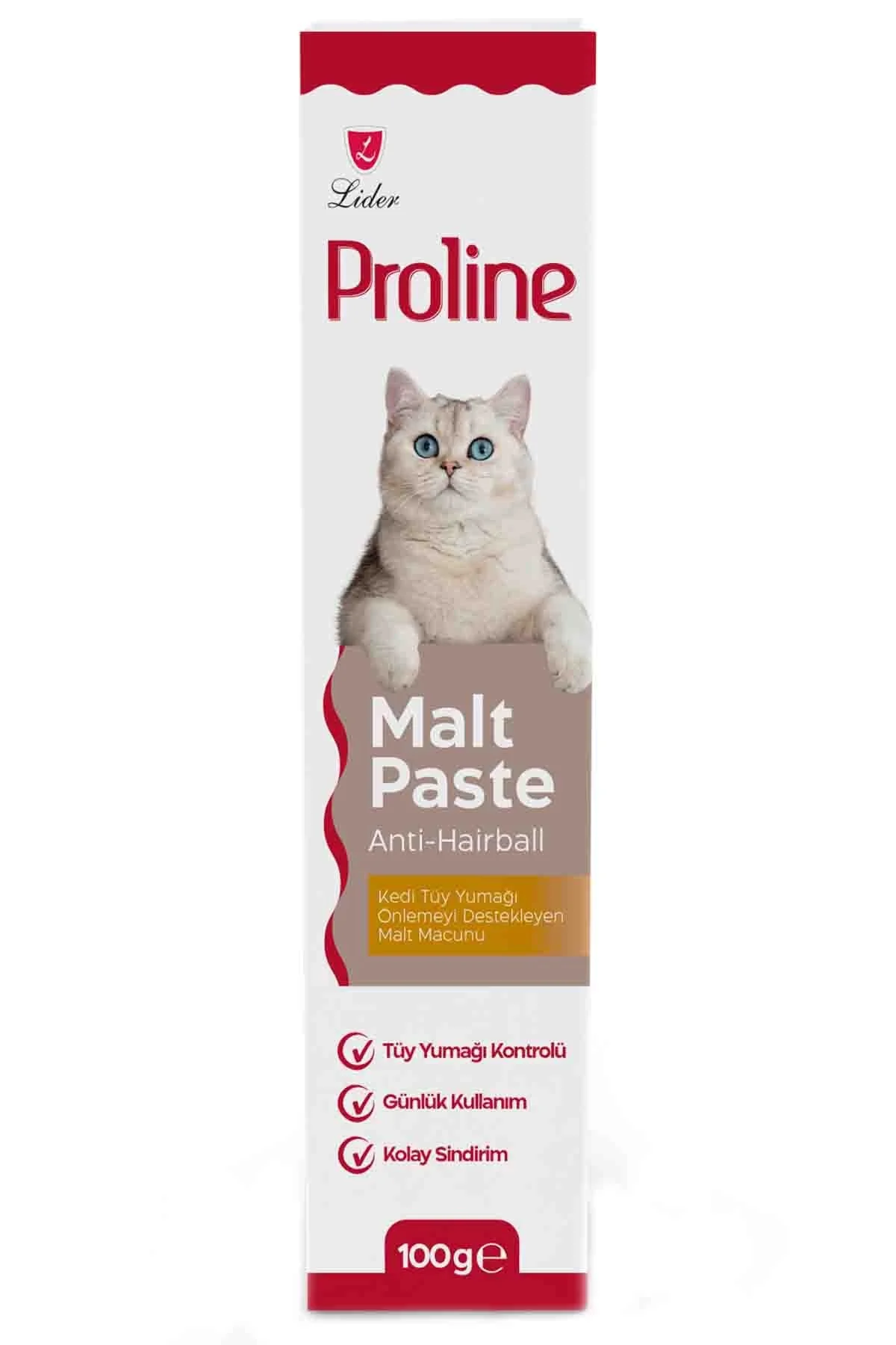 Proline Kedi Malt Macunu Tüy Yumağı Önleyici 100 GR