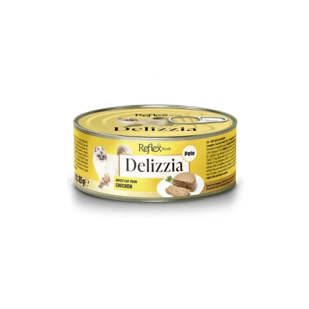 Reflex Plus Kedi Maması Delizzia Kıyılmış Tavuklu 85 G