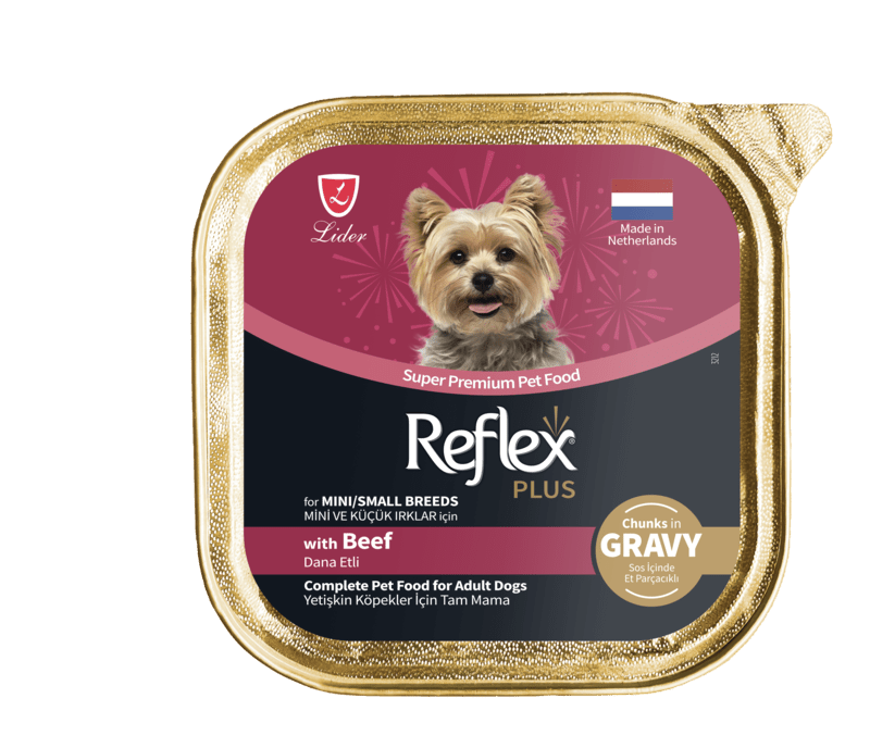 Reflex Plus Yetişkin Köpek Maması Dana Etli 85g