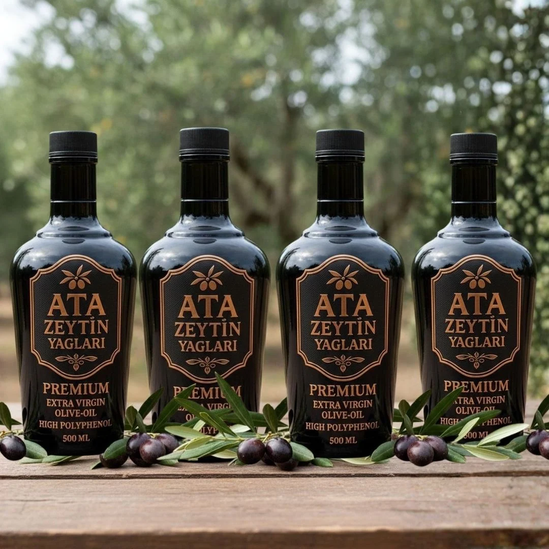 Premium Zeytinyağı - 500 ml (4 Adet)