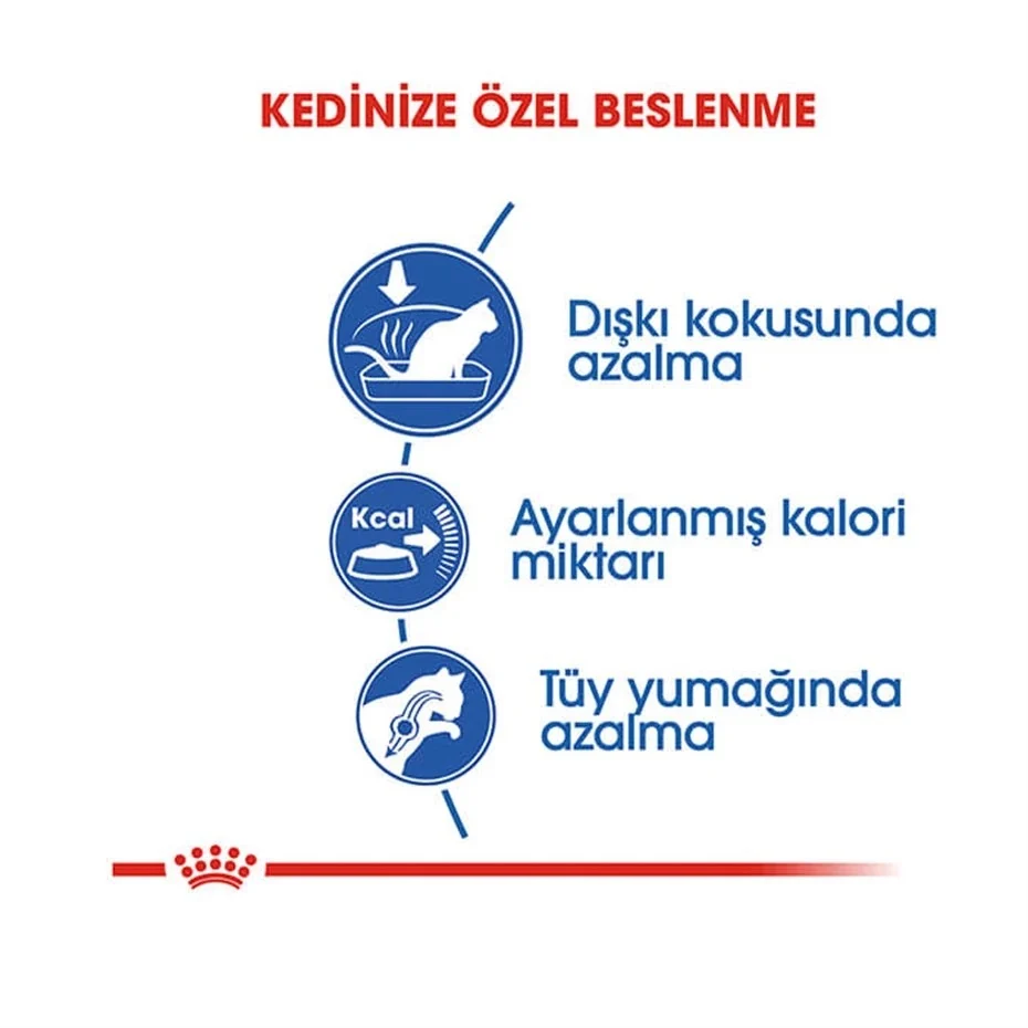 Royal Canin Indoor Sadece Evde Yaşayan Yetişkin Kuru Kedi Maması 2 Kg - Görsel 3