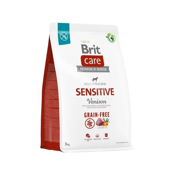 BRIT CARE DOG GRAIN FREE SENSITIVE HASSAS KÖPEKLER İÇİN TAHILSIZ KÖPEK MAMASI 3 KG