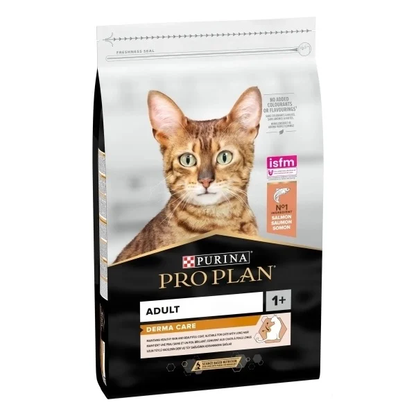 PRO PLAN DERMA CARE SOMONLU TÜY SAĞLIĞI DESTEKLEYİCİ KEDİ MAMASI 10KG