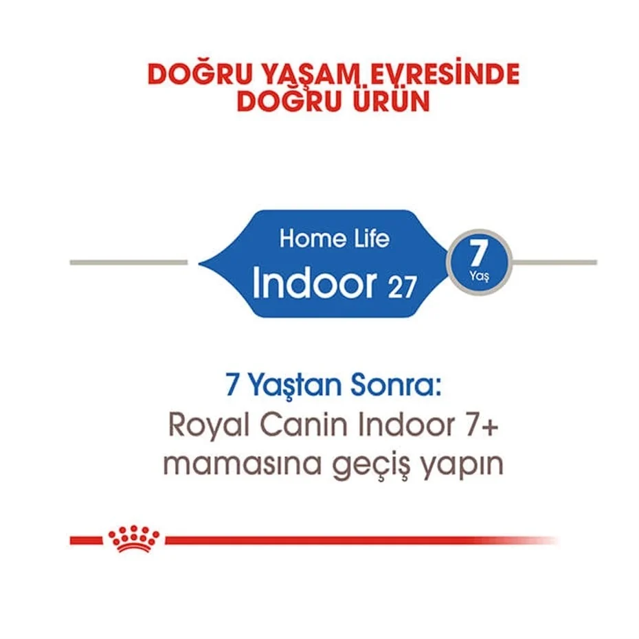Royal Canin Indoor Sadece Evde Yaşayan Yetişkin Kuru Kedi Maması 2 Kg - Görsel 4