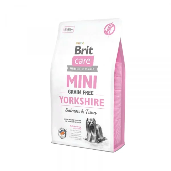 BRİT CARE MİNİ YORKSHİRE SOMONLU TAHILSIZ KÖPEK MAMASI 2 KG