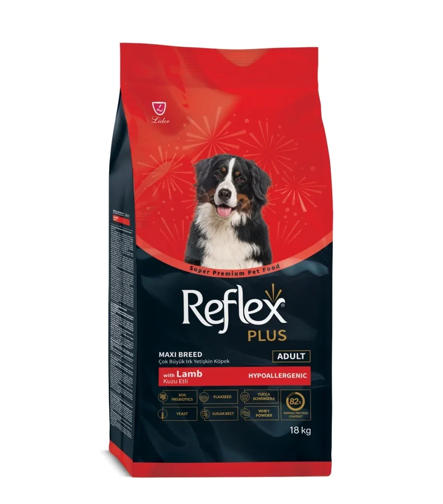 Reflex Kuzu Etli Breeder Series Yetişkin Köpek Mamasi 18kg